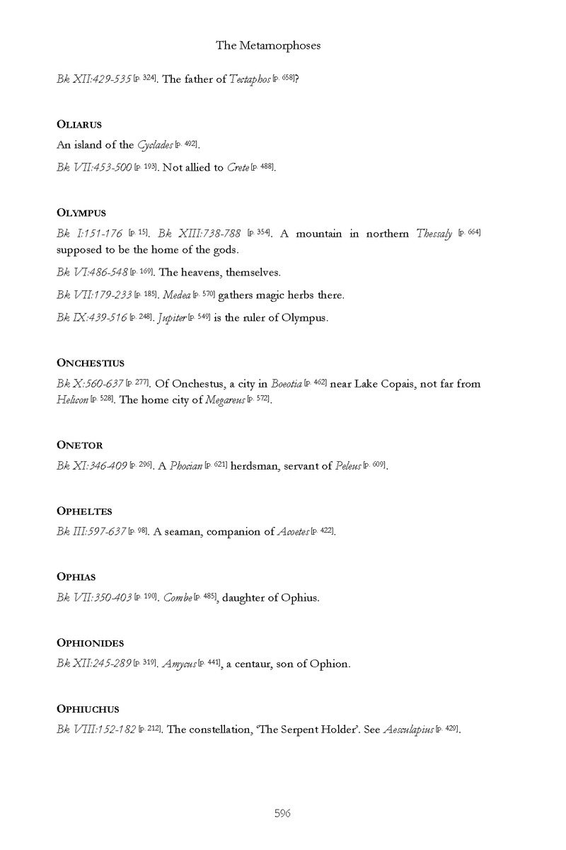 Ovid: The Metamorphoses - Page 596